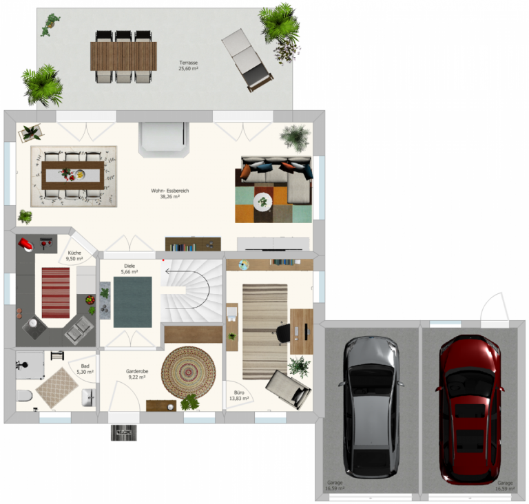 Grundriss EG