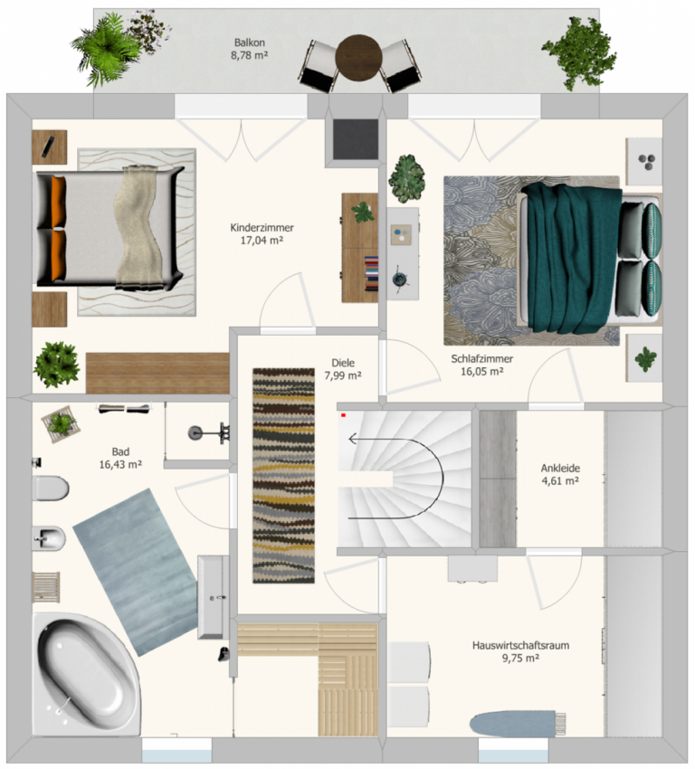 Grundriss DG