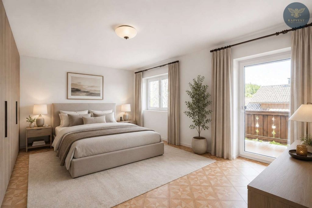 Schlafzimmer Virtual Staging