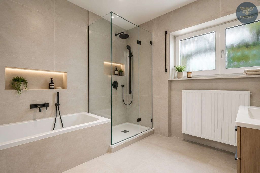 Badezimmer Virtual Staging