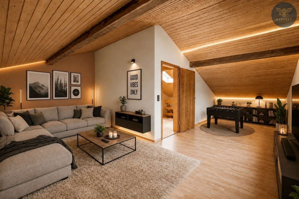 Dachboden Virtual Staging