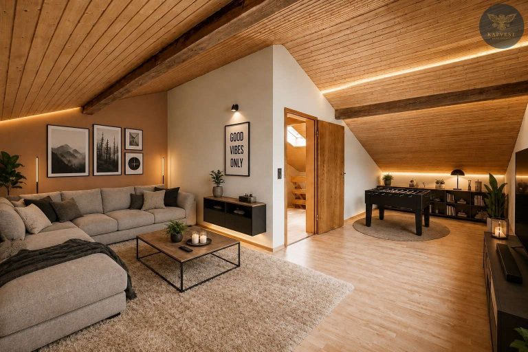 Dachboden Virtual Staging