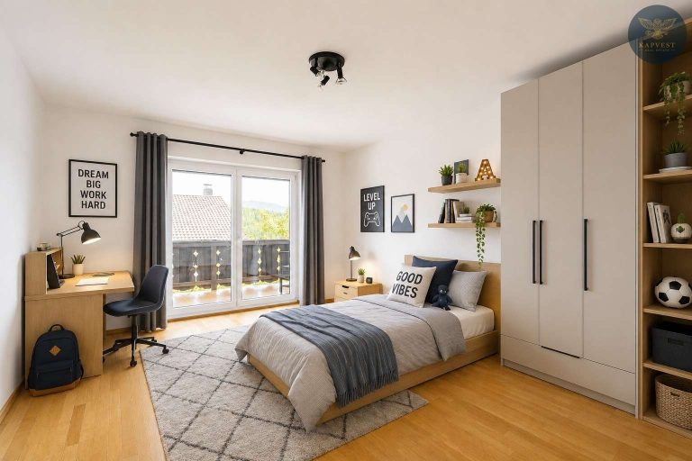 Kinderzimmer Virtual Staging
