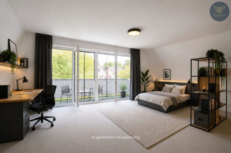OG - Zimmer 4 Möbliert