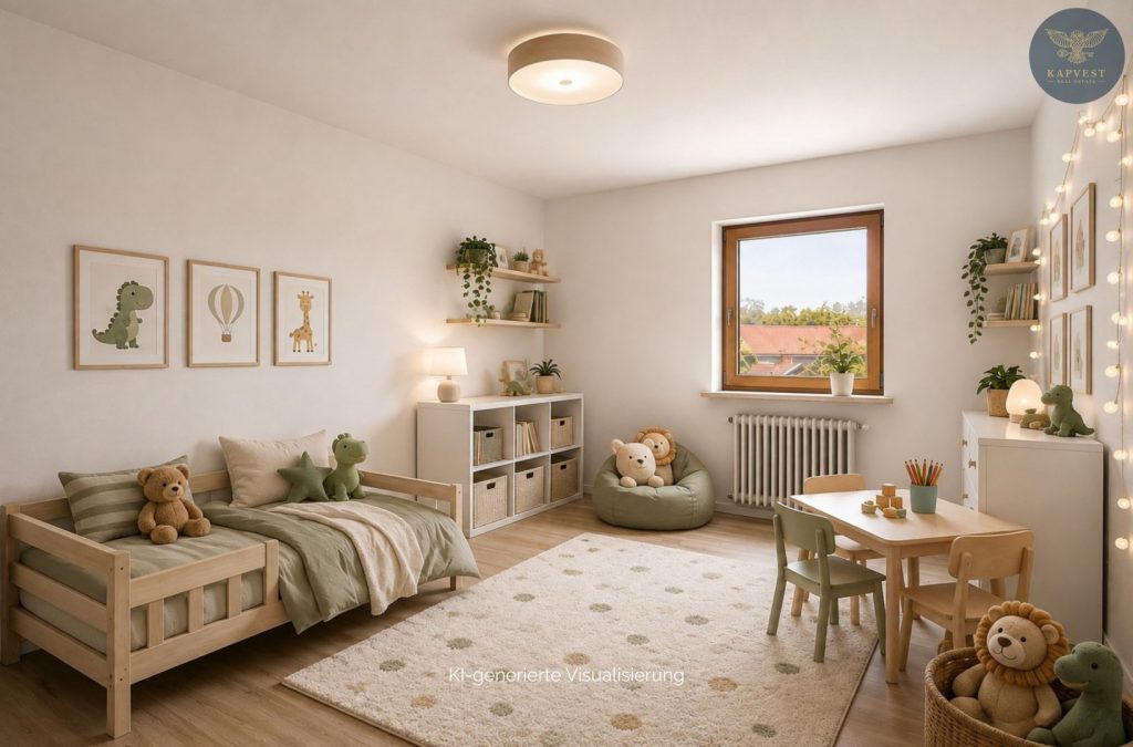 EG - 3-Zimmer Wohnung Kinderzimmer neu