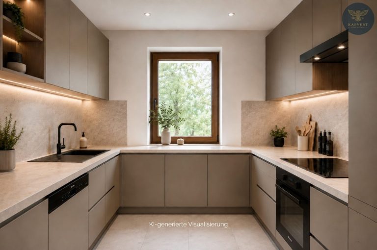 EG - 3-Zimmer Wohnung Küche neu
