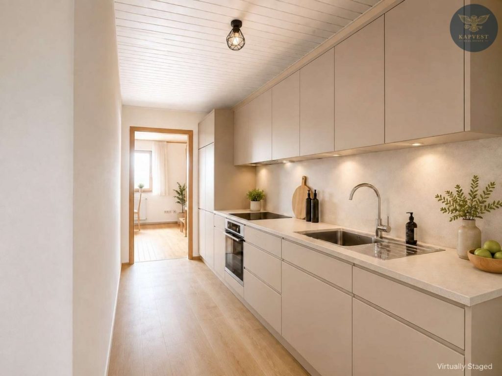 2.OG - 2-Zimmer Wohnung - Küche neu