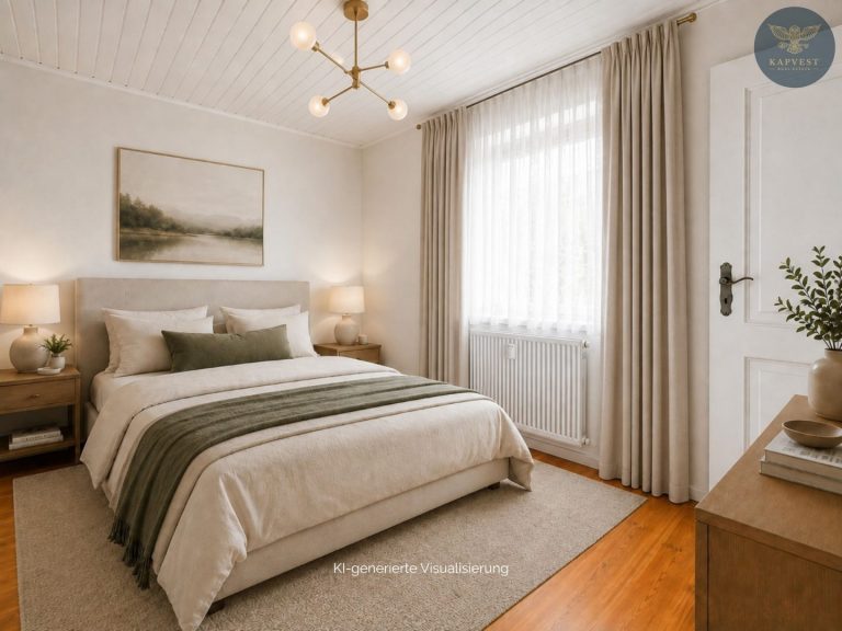 2.OG - 2-Zimmer Wohnung - Schlafzimmer neu