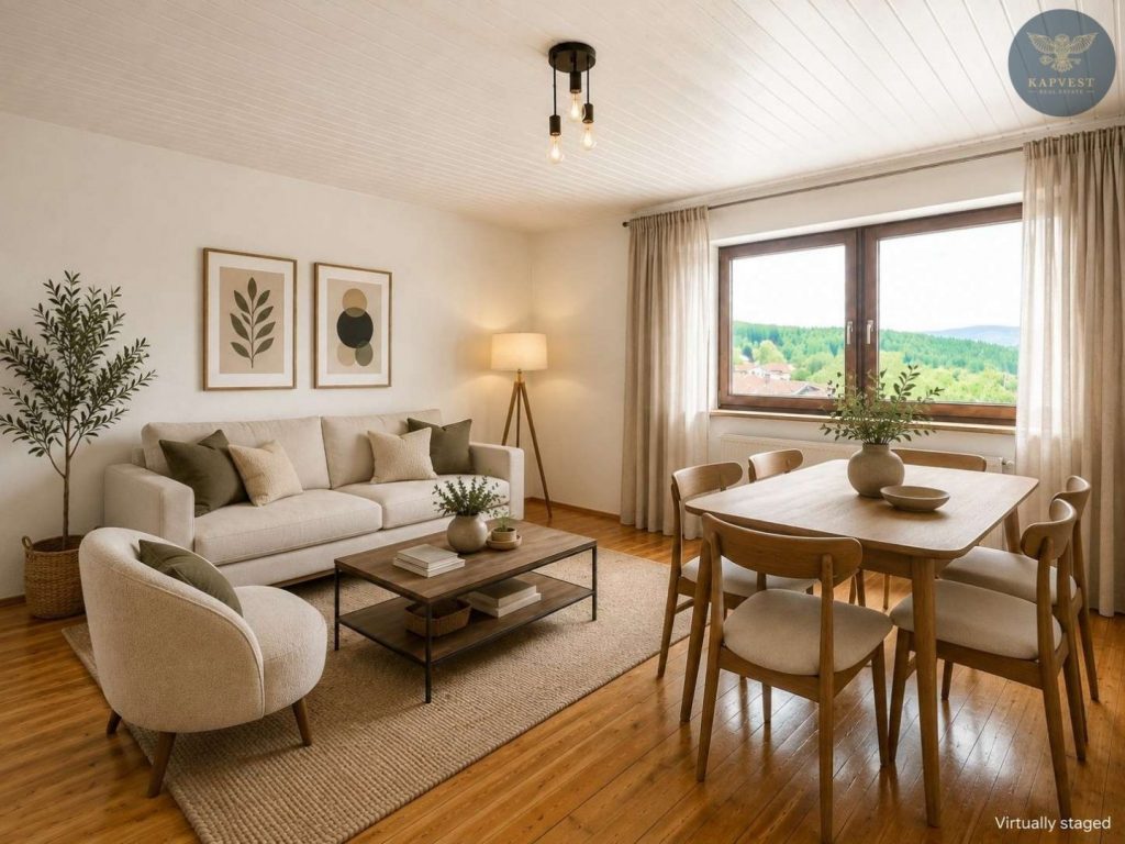 2.OG - 2-Zimmer Wohnung - Wohn- Essbereich neu