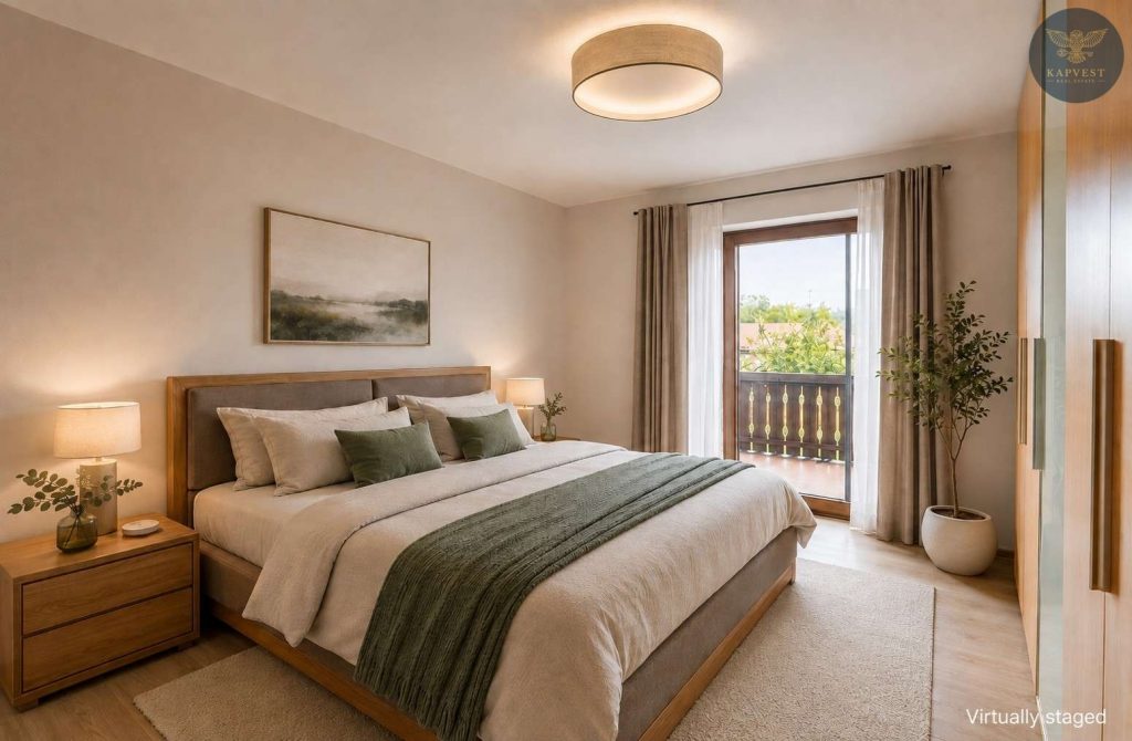 EG - 3-Zimmer Wohnung Schlafzimmer neu