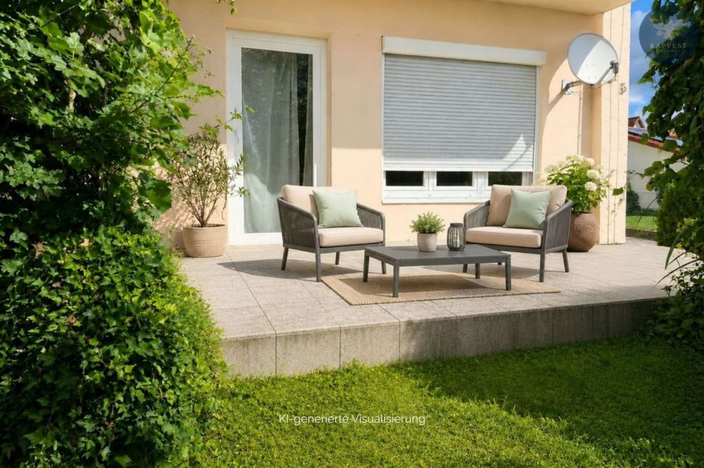 Terrasse Möbliert