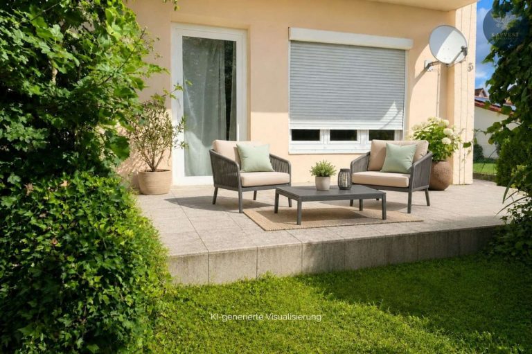 Terrasse Möbliert