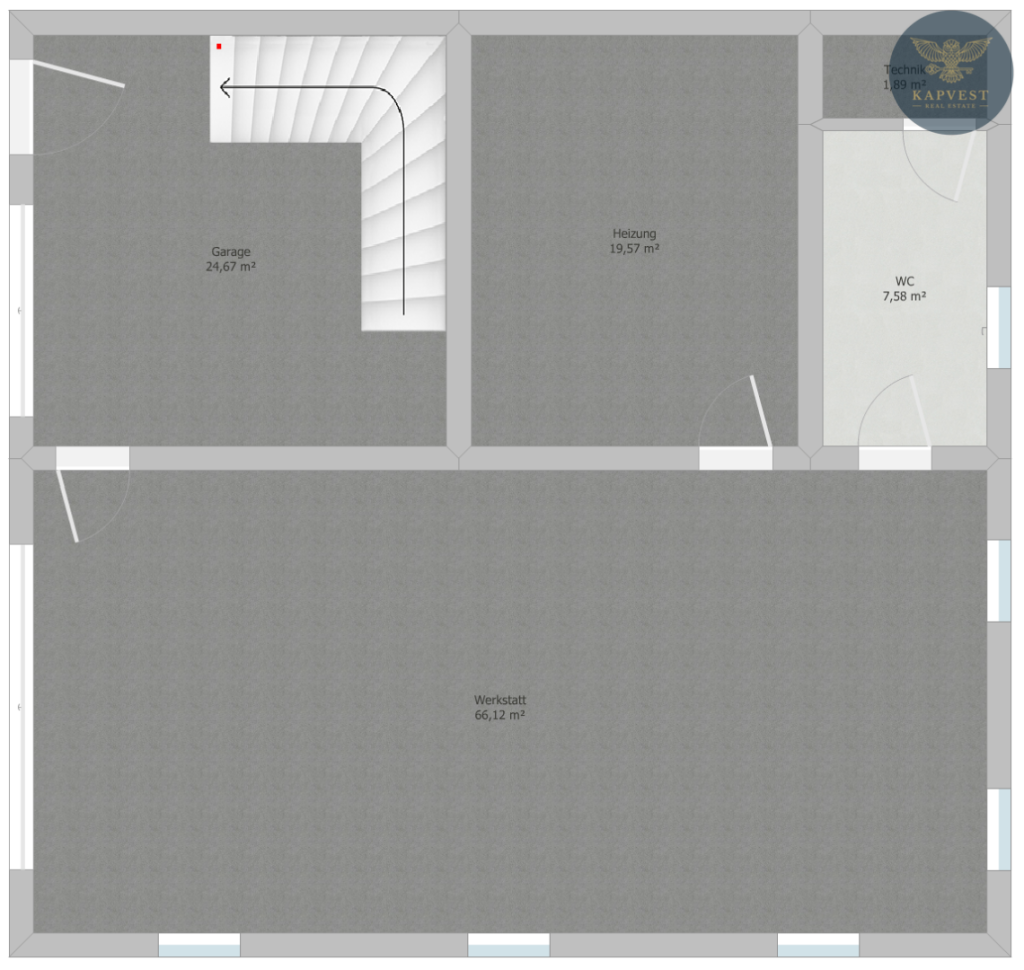 Grundriss Garage EG